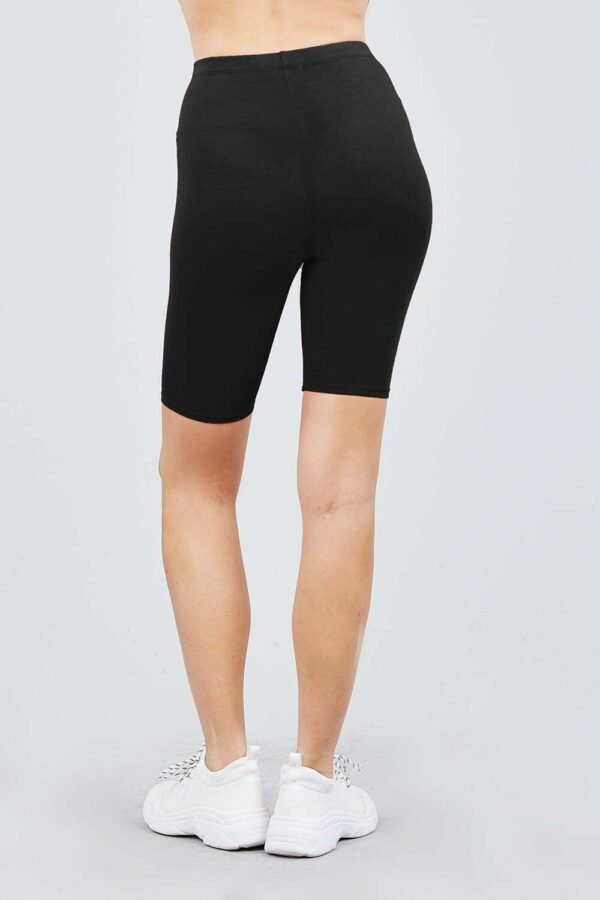 Cotton Jersey Short Leggings